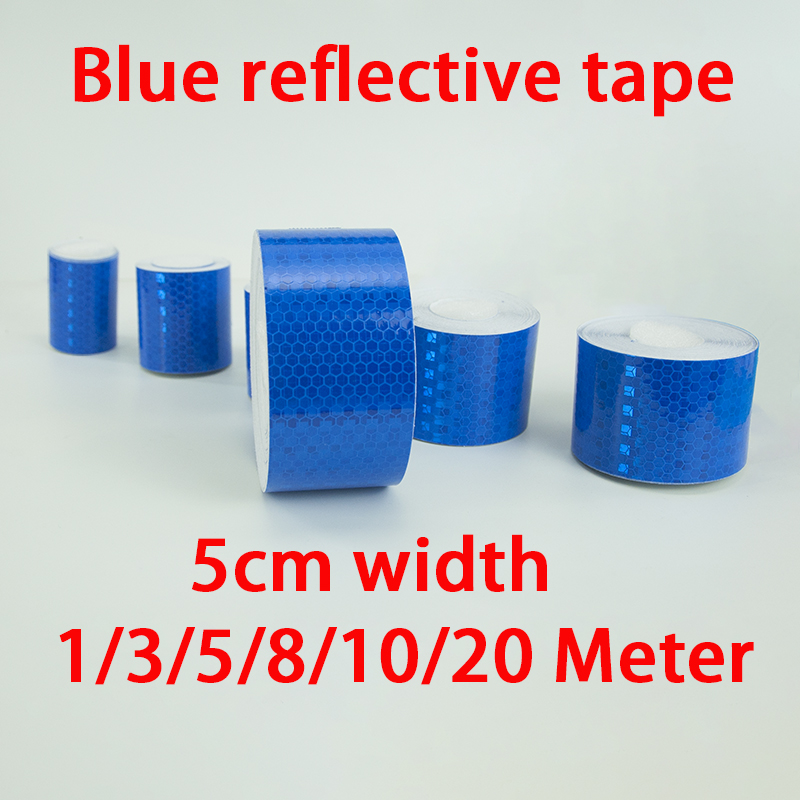 Reflector 5 In 1 - เทปสะท้อนแสงสีน้ำเงิน 1 ชิ้น ขนาด 5 ซม.