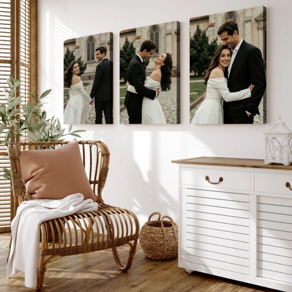 Photography Ideas - ชุดภาพพิมพ์บนผ้าใบแบบกำหนดเอง 3 ชิ้น — โปสเตอร์ส่วนตัว (ไม่มีกรอบ)