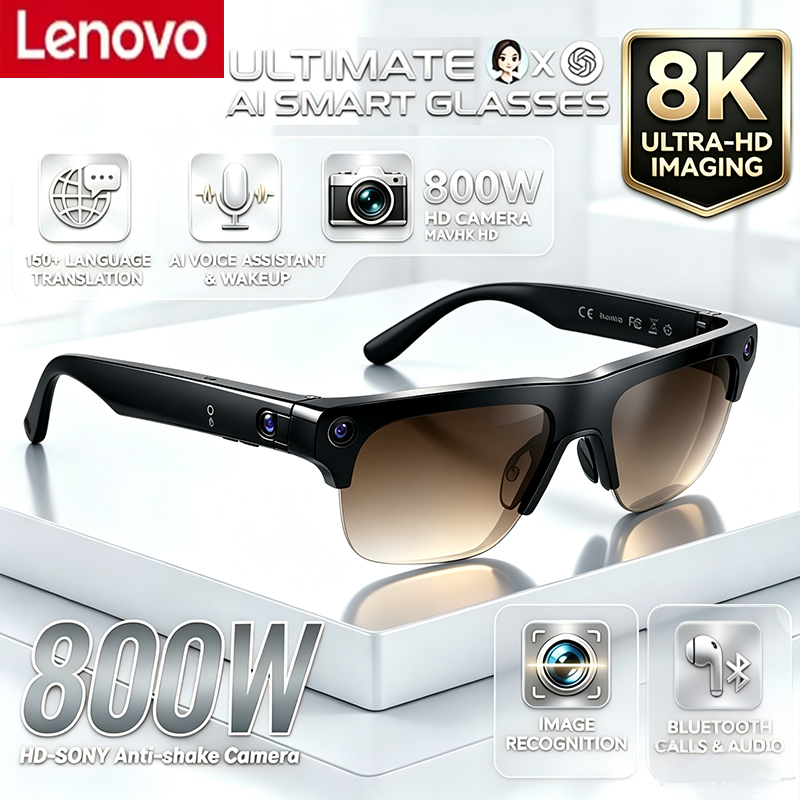 Photography With Ai - แว่นตาอัจฉริยะ Lenovo Smart AI Glasses 800w