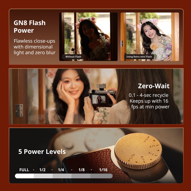 Smallrig RS-R20 Retro Mini Spe - Speedlite Flash External บทวิจารณ์และราคา