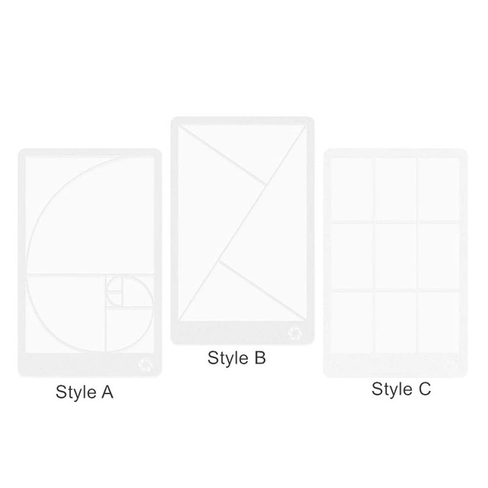 ช่องมองภาพไม้บรรทัดอัตราส่วนทอ - Photography Golden Ratio บทวิจารณ์และราคา