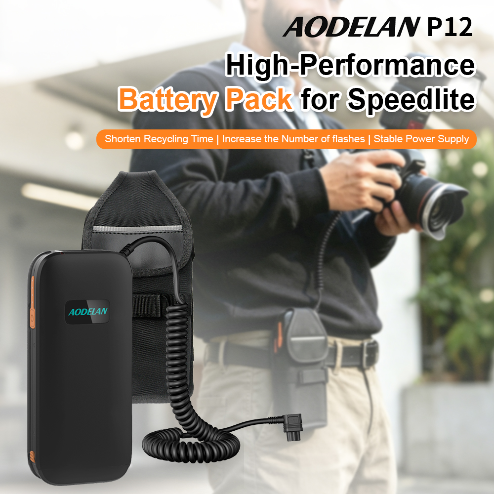AODELAN แบตเตอรี่สำรองแบบพกพา  - Speedlite Flash External บทวิจารณ์และราคา