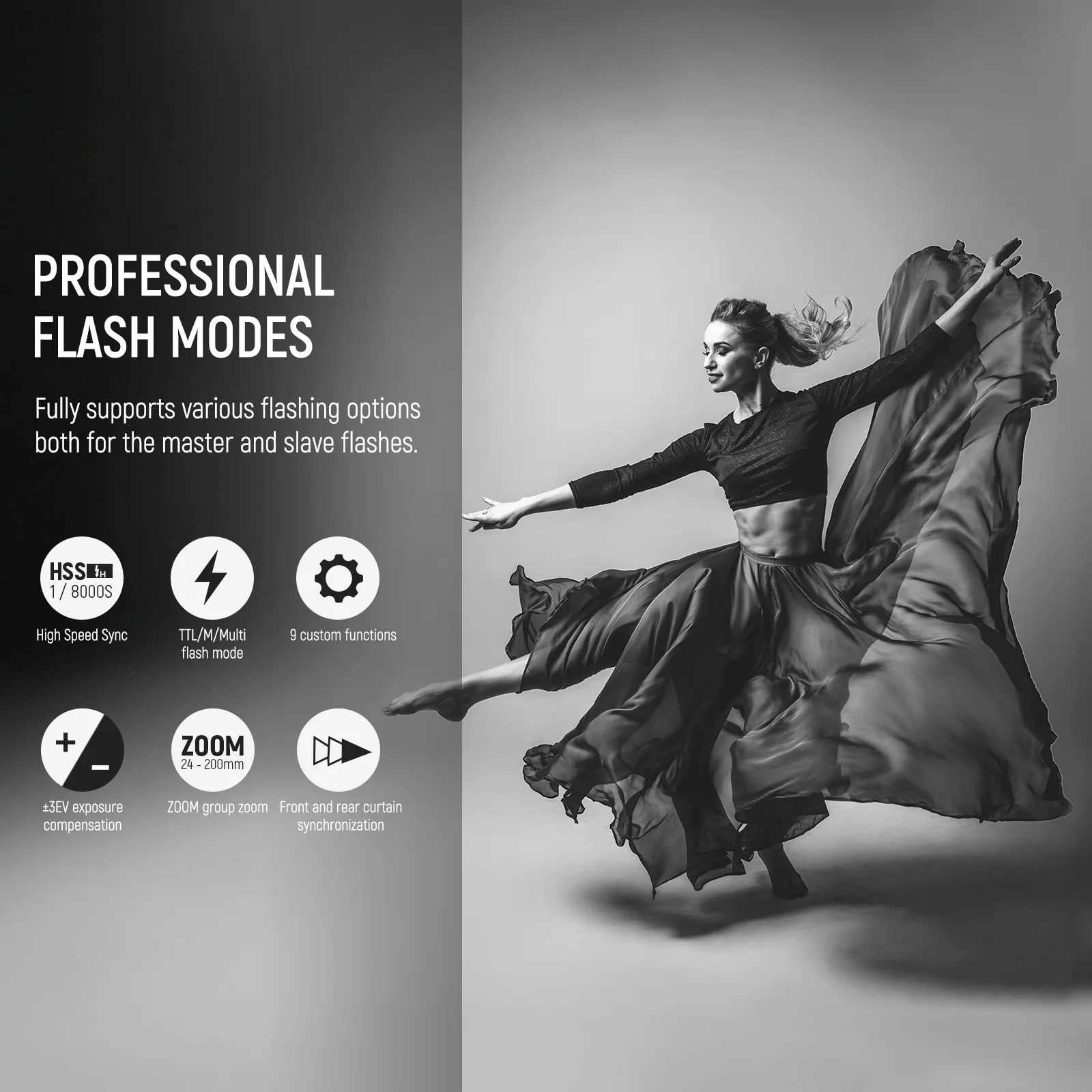 NEEWER QPRO TTL ตัวส่งสัญญาณแฟ - Speedlite Flash External บทวิจารณ์และราคา