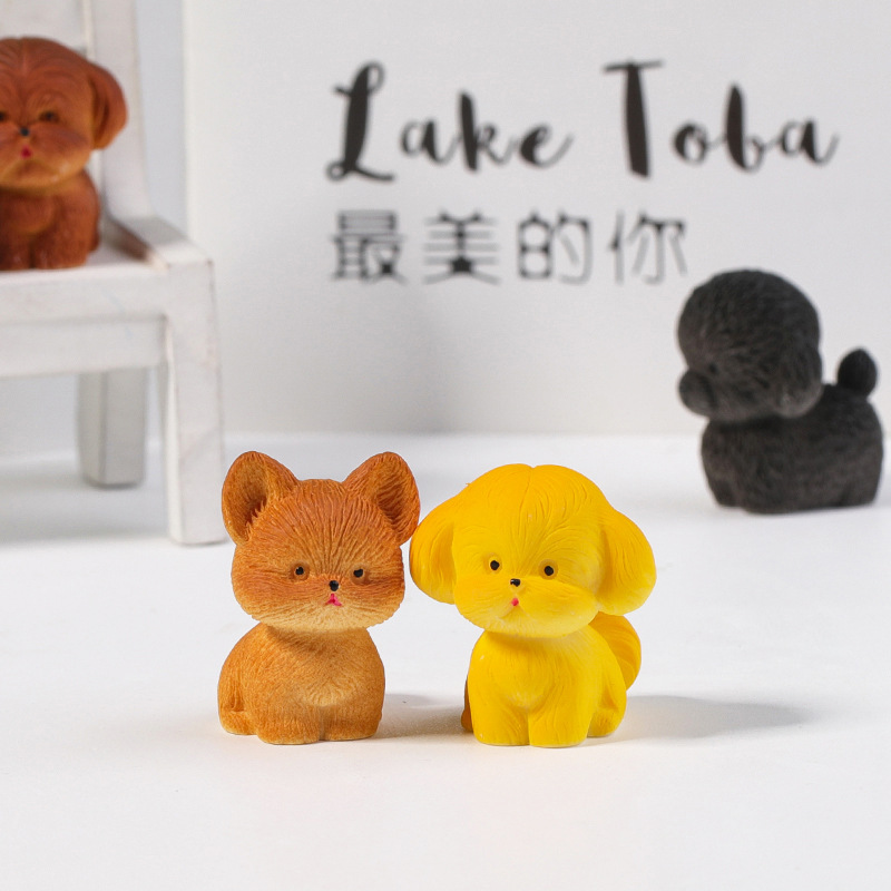 โมเดลสุนัขการ์ตูนน่ารักขนาดเล็ - Photography Desk บทวิจารณ์และราคา