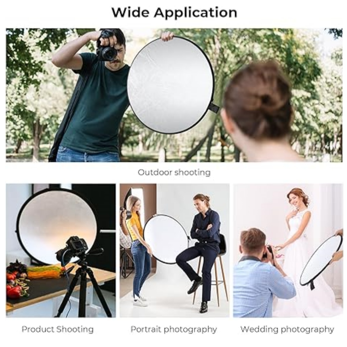 Huanyingbjb ตัวสะท้อนแสงแบบพกพ - Reflector 5 In 1 บทวิจารณ์และราคา