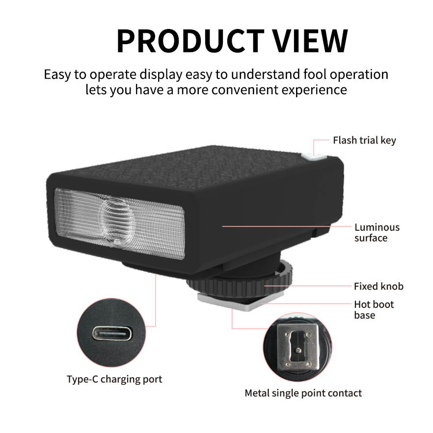 LINIM QU13 Mini กล้องแฟลช Spee - Speedlite Flash External บทวิจารณ์และราคา