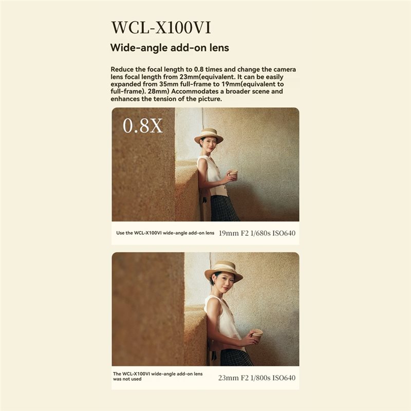 VILTROX WCL-X100VI เลนส์มุมกว้ - Fujifilm Camera X100Vi บทวิจารณ์และราคา