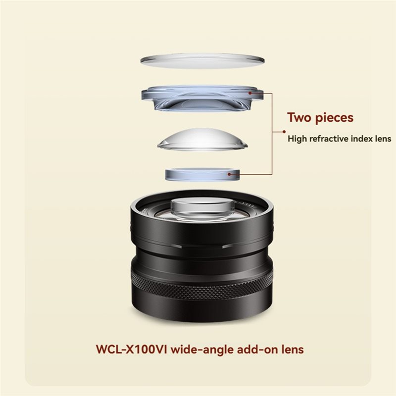 VILTROX WCL-X100VI เลนส์มุมกว้ - Fujifilm Camera X100Vi บทวิจารณ์และราคา