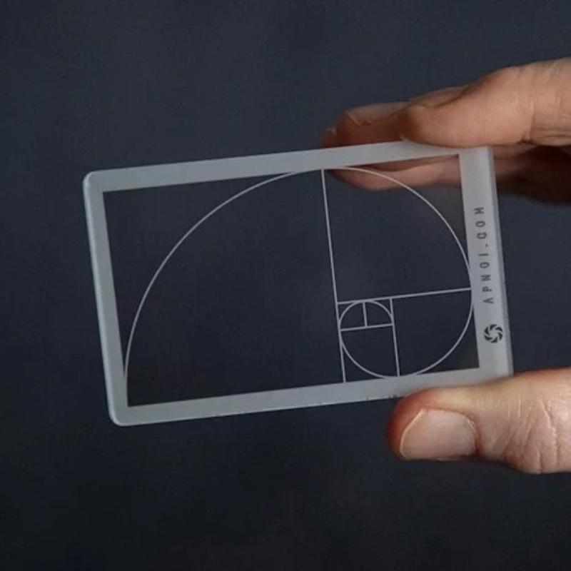 ไม้บรรทัดวัดสัดส่วนทองคำสำหรับ - Photography Golden Ratio บทวิจารณ์และราคา