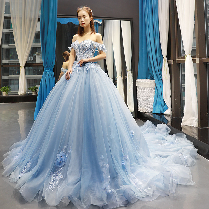 ชุดเดรสเจ้าสาวแบบเดี่ยว ผ้าไหม - Photography Wedding บทวิจารณ์และราคา