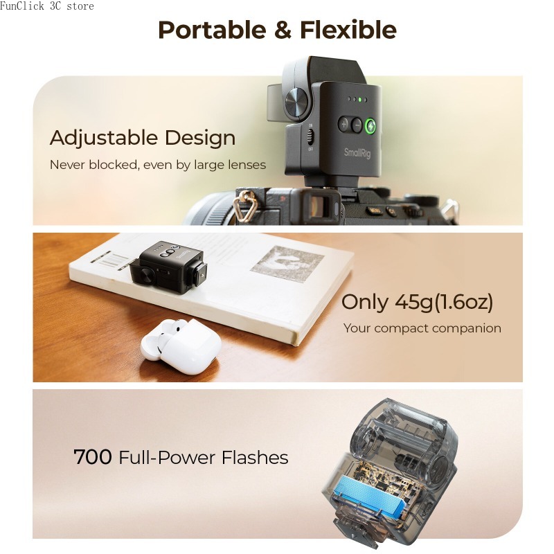 SmallRig มินิแฟลชสปีดไลท์สำหรั - Speedlite Flash External บทวิจารณ์และราคา