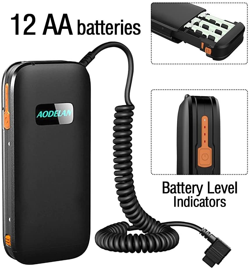 AODELAN External Flash Battery - Speedlite Flash External บทวิจารณ์และราคา