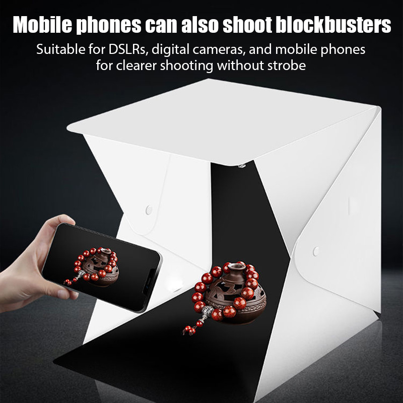 กล่องไฟพับได้แบบพกพาสำหรับถ่าย - Photography Treatment บทวิจารณ์และราคา
