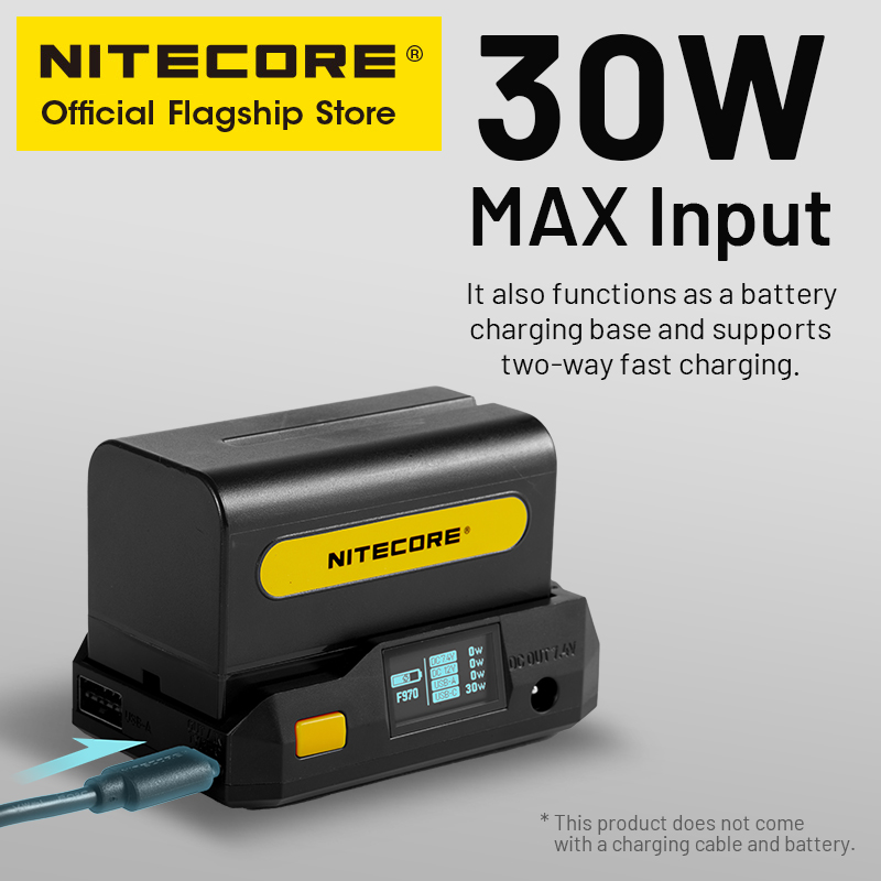 NITECORE BAP10 NP-F แบตเตอรี่แ - Photography Videography บทวิจารณ์และราคา