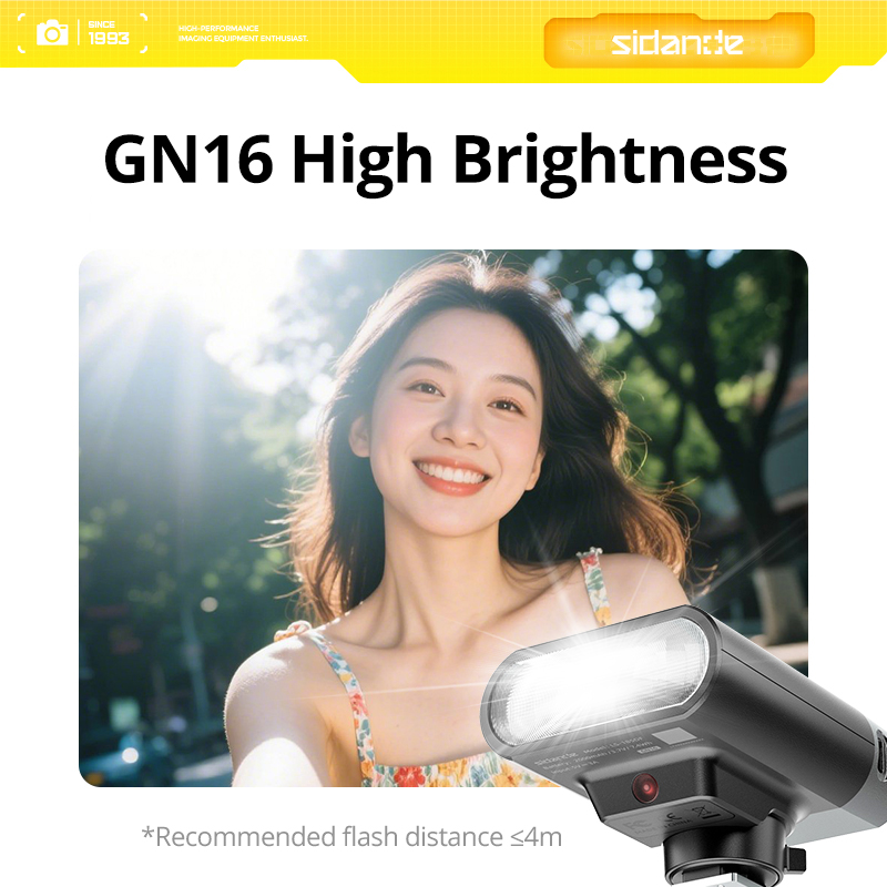 SIDANDE S1 มินิสปีดไลท์แฟลชกล้ - Speedlite Flash External บทวิจารณ์และราคา