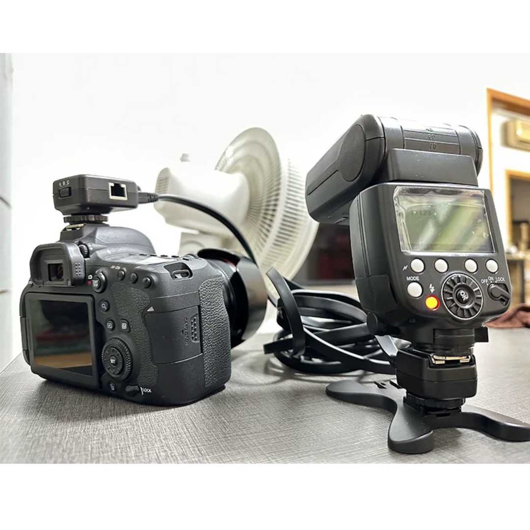สายเคเบิลทริกเกอร์ซิงค์แฟลชนอก - Speedlite Flash External บทวิจารณ์และราคา