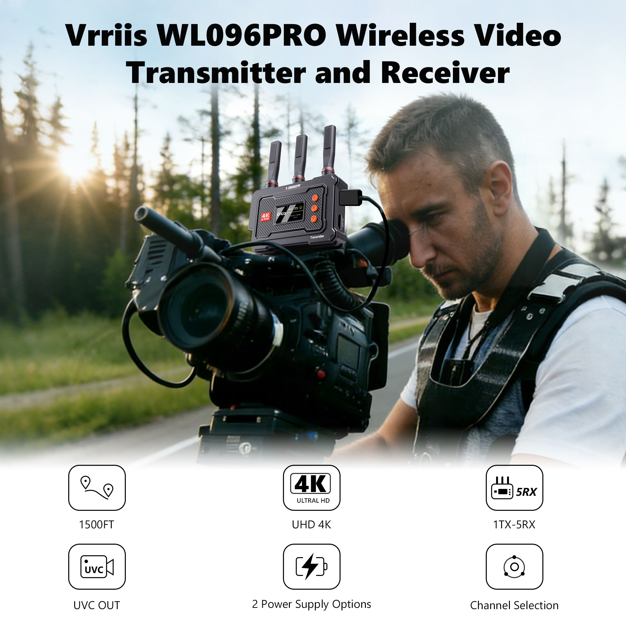 ชุดส่งสัญญาณภาพวิดีโอ HDMI ไร้ - Photography Videography บทวิจารณ์และราคา