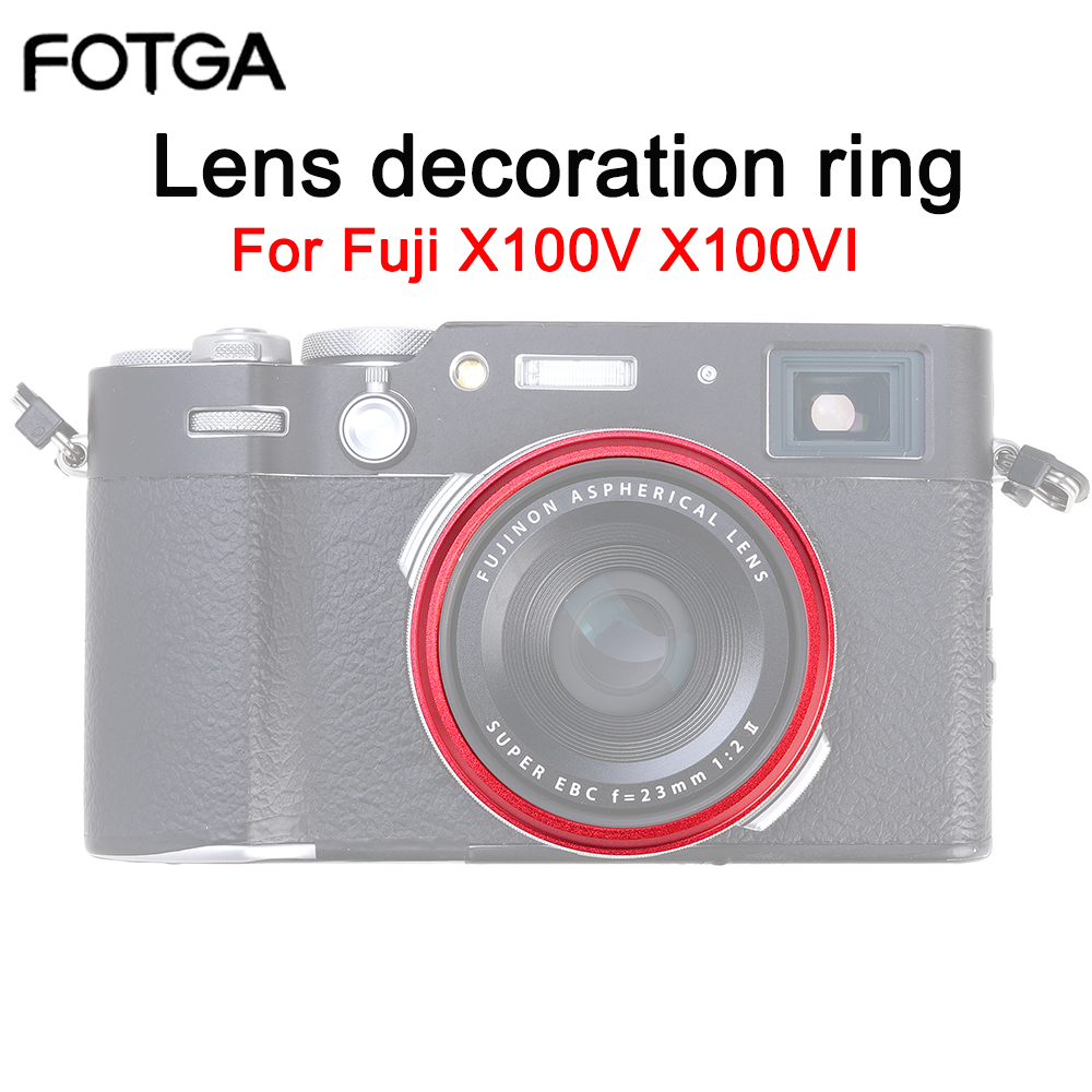 FOTGA เลนส์ตกแต่งแหวนสําหรับ F - Fujifilm Camera X100Vi บทวิจารณ์และราคา