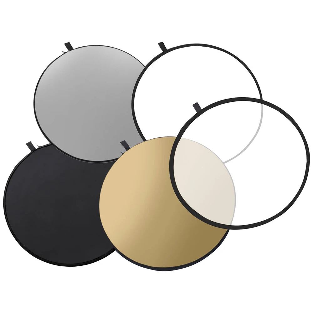 แผ่นสะท้อนแสงแบบวงกลมพับได้ขนา - Reflector 5 In 1 บทวิจารณ์และราคา