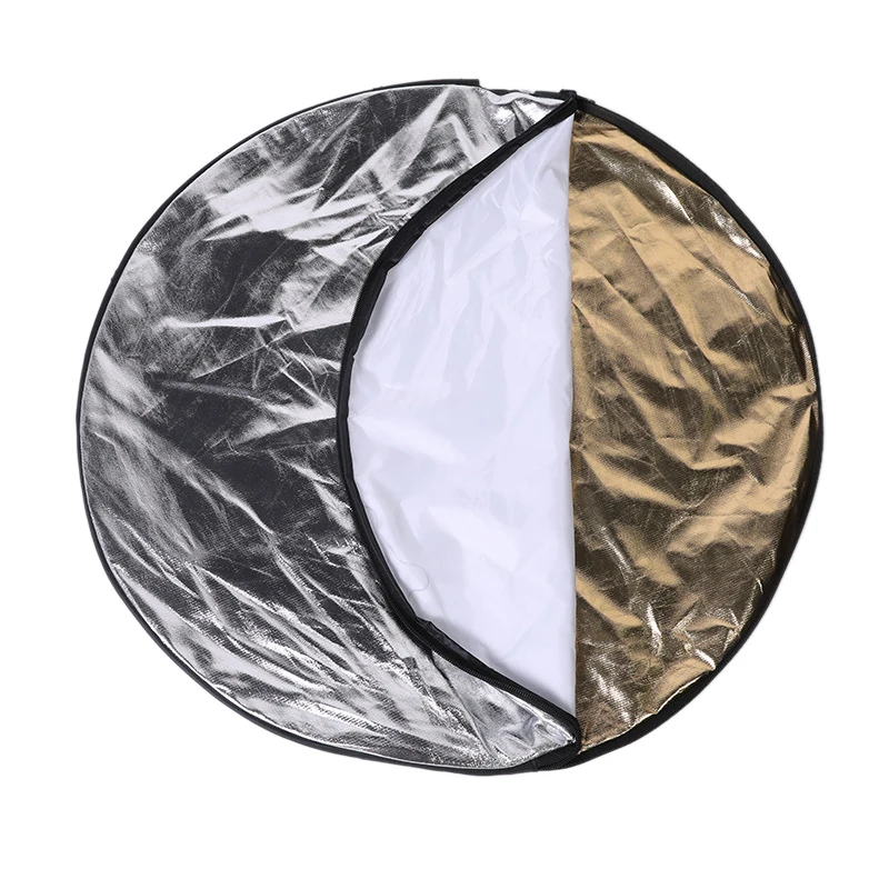 แผ่นสะท้อนแสงแบบวงกลมพับได้ขนา - Reflector 5 In 1 บทวิจารณ์และราคา