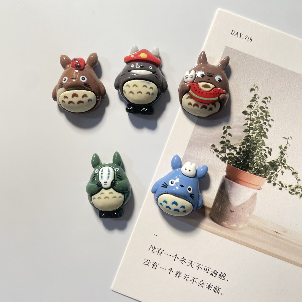 แม่เหล็กติดตู้เย็นเรซินลายโทโต - Photography Ideas บทวิจารณ์และราคา
